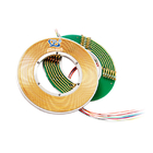 12 Circuits Flat Slip Ring with 60mm Hole Dia Transmitting 3A Current and Signal