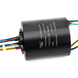 18 Circuits Through Bore Slip Ring with 5A Per Wire & 12mm ID Bore