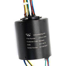 18 Circuits Through Bore Slip Ring with 5A Per Wire & 12mm ID Bore