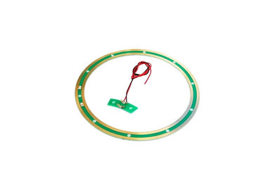 200mm Hole Dia Pancake Slip Ring Transferring 6A Per Wire With 100 Rpm Rotating Speed