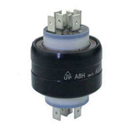 8 Pole Mercury Slip Ring Rotating Elctrical Connector Small Size And No Noise For Automation Equipment