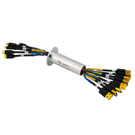 8 Circuits USB Slip Ring Of Compact Design With Aluminum Alloy Hosing