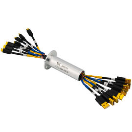 8 Circuits USB Slip Ring Of Compact Design With Aluminum Alloy Hosing
