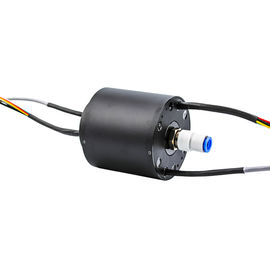 Multi-Circuit Slip Ring Transmitting Electricity 100M Ethernet Signal and Gas for Industrial Equipment