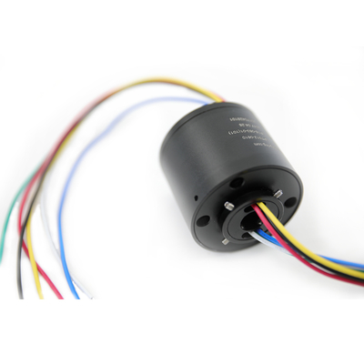 6 Obwód 10A 240VAC poprzez pierścień ślizgowy ID12.7mm