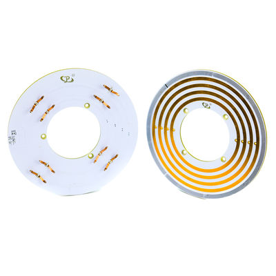 4-obwodu 5A Pancake Slip Ring z 40mm wielkości otworu dla automatyki przemysłowej i sprzętu medycznego