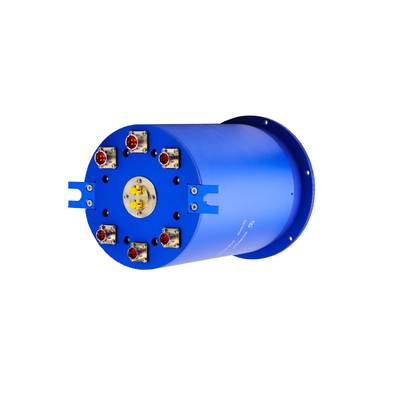 High Frequency Rotating Electrical Connector Slip Ring With Flying Lead , High Protection Level